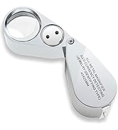 Amazon.co.jp: Phoenix 宝石鑑定用 ジュエリールーペ【倍率40倍】LED