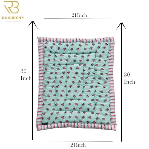 Image of Bedding Mattress for Cotton, Baby Sleeping Bed Set Godari Baby Cradle |Sleeping Mat |Multi Purpose Cushioned Bed | Godari for 0 to 2 Years.