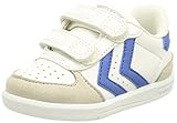 hummel Unisex Baby Victory Sneaker, White/Blue, 20 EU