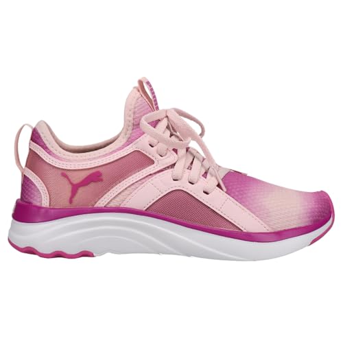 PUMA Kids Girls Softride Sophia Bleach Lace Up Sneakers Shoes Casual - Pink - Size 6.5 M