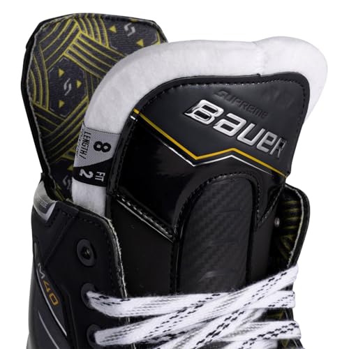 Bauer S24 Supreme M40 Skate Intermediate patins de compétition pour match - 5
