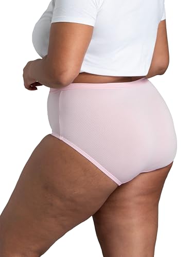 Image of Fruit of the Loom womens Breathable Underwear, Moisture Wicking Keeps You Cool & Comfortable, Available in Plus Size