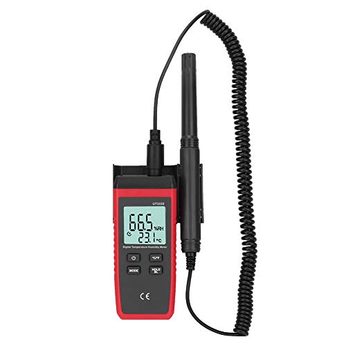 Medidor digital de humedad para experimentos de enseñanza e higrómetro termoestable UT333S 5
