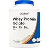 Nutricost Whey Protein Isolate (Unflavored) 5LBS