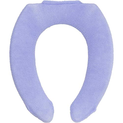 オカ(OKA) 便座カバー ブルー U型専用 グリーンデイ リーフ