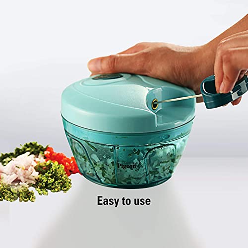 Pigeon Chopper Vegetable Chopper | Handy And Compact Manual Food Chopper With Stainless Steel Blades | Large Hand Powered| Onion Chopper #TOP5