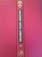 Electronic Digital Computers (North-Holland Series in Applied Mathematics & Mechanics) 0120536501 Book Cover