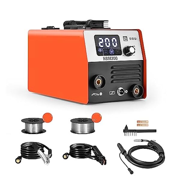 Lödning kit 3 In1MIG halvautomatisk svetsmaskin, gasinverterare MMA Arc MIG TIG svetsare, svetsmaskin (Color : With 0.5KG Wire, Size : 1)