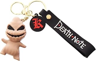 سلسلة مفاتيح فروم اتش هوم بطباعة عبارة Death Note - لون بيج، 1333