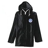 [マリンメイト] フレック 水産合羽 パーカー F-9035P (ブラック, 4L)