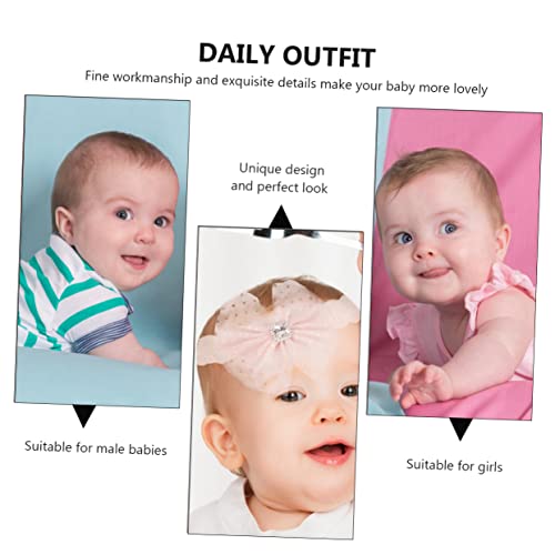 Toddmomy Conjunto De 1 Conjunto De Presentes Para Bebês Meninas Recém-Nascidas Conjunto De Tiaras Pa