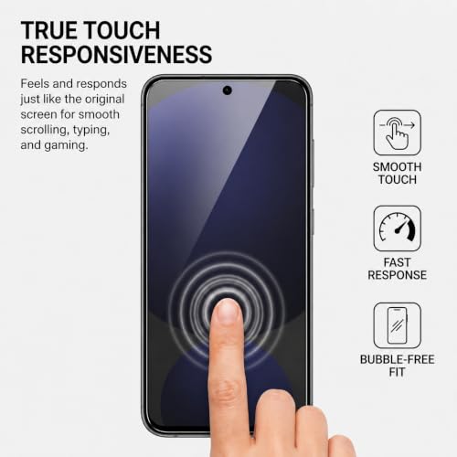 Image of Tempered Glass for Samsung Galaxy S24 FE and Galaxy M56 (6.7 Inch) With Installation Kit | 9H Edge to Edge Screen Protector | Anti-Scratch