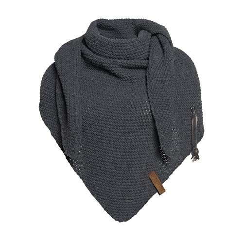 Dreiecksschal Coco - Hochwertiger Damen Strickschal mit Wolle - Stilvoll, weich und wärmend!