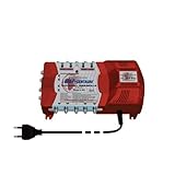 ✅ MULTISCHALTER 5-8 zum verbinden von 1x Quattro LNB an 8 x RECEIVER für bis zu 8 TEILNEHMER.