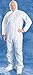 Epic 206893-2XL Coveralls, White SMS, H&B, EW, EB, 2XL 25/case