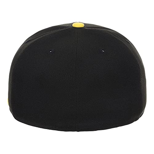 Image of Lids Blank Premium Full Court w /Colored Under Visor Fitted Cap