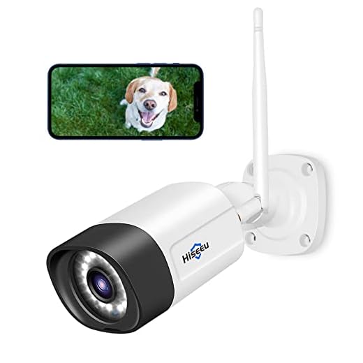 Hiseeu 5MP Wireless Outdoor Security Camera