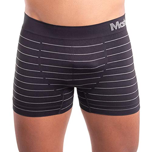 Mash - Cueca Boxer 711.02, Masculino, Preto/Branco, GG