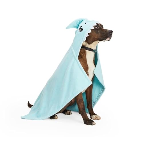 Well & Good Chracter Robe Shark Dog Towel Large/X-Large