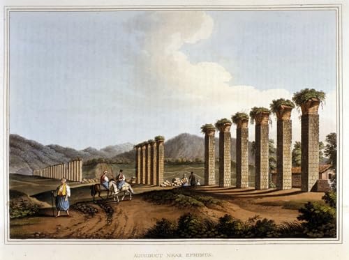 Tableau toile L'aqueduc d'Ephèse pour sublimer la décoration murale d'un bureau ou d'un salon chic