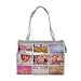 Fashion Metallic Photo Tote Bag with Studs