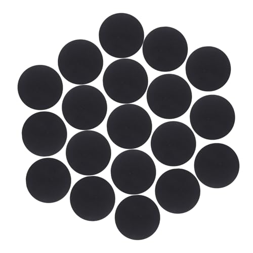 KONTONTY 500pcs Felt Stickers Circle Stickers for Clothing DIY Craft Decorative Clothing Adhesive Felt Pads