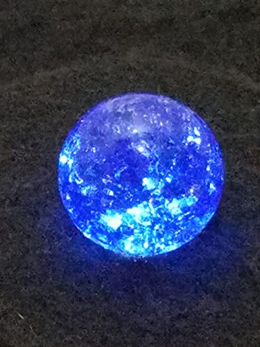 Backwoods Lighting Llc Fried Marbles 10 Collectible Cracked Solid Color Marbles 0077 Glass Gems #TOP6