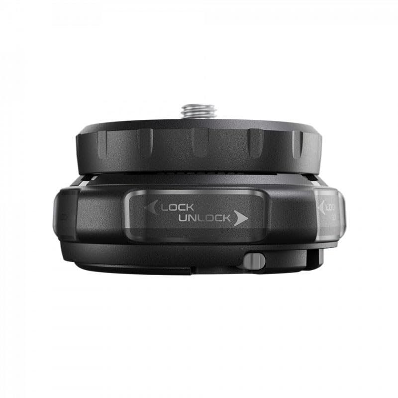 Zapata rápida Manfrotto Xchange con base universal de aluminio para trípode y slider 4