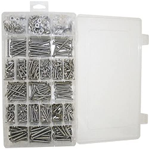 Seasense 800 Piece Screw Assortment, Stainless Steel