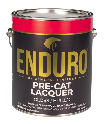General Finishes Enduro Pre-Cat Lacquer 1 Gallon Gloss