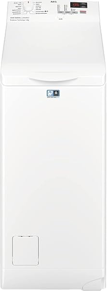 AEG LTA6G7331E, Lavadora de Carga Superior 7 Kg, 1300 rpm, Libre Instalación, Función Prosense, Soft Opening, Programa Timesave, Cajón LiquiSystem, Display LCD, Serie 6000, Blanca, Clase A - 5