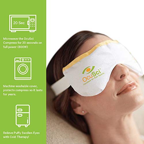 Formulated For Dry Eyes With Triglyceride Ultra Pure Omega-3, Omega-7, Lutein And D3 And A Dry Eye Compress #TOP6