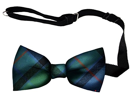 Noeud papillon en laine Flower Scotland tissé en Écosse