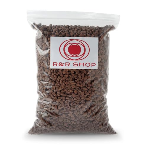 R&R SHOP– Piedra pómez Fina, 5-10 mm, PH Neutro 100% Natural, Ideal para germinación, ventilación Que Mejora el Crecimiento de Las Plantas (9L)