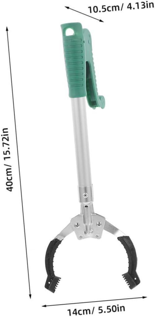 2pcs Grabber Reacher Tool Ergonomic Trash Pickup Tool Durable Claw Grabber for Litter and Garbage Collection Comfortable Grip Mobility Aid for Cleaning
