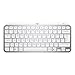 Price comparison product image Logitech MX Keys Mini Minimalist Wireless Illuminated Keyboard, Compact, Bluetooth, Backlit, USB-C, Compatible with Apple macOS, iOS, Windows, Linux, Android, Metal Build, QWERTY UK Layout - Pale Grey