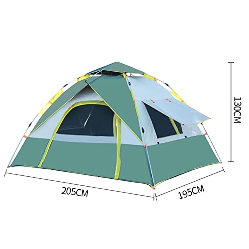 Carpa automática de 3 personas para camping, tipo iglú miniatura 7
