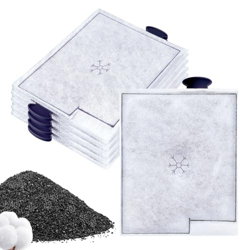 10 Pack Large Replacement Filters Cartridges Compatible with Aqueon QuietFlow LED Power Filter Size 20,30,50,75 & E Internal Power Filter Size 40 & Canister Filter Sizes 200/300/400 & Zilla Size 40 ?