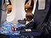 Travel Essentials for Kids, Toddler Airplane Bed, Airplane Must Have for Toddlers, Airplane Seat Extender for Kids, Baby Portable Plane Bed Foot Rest for Flights(Blue)