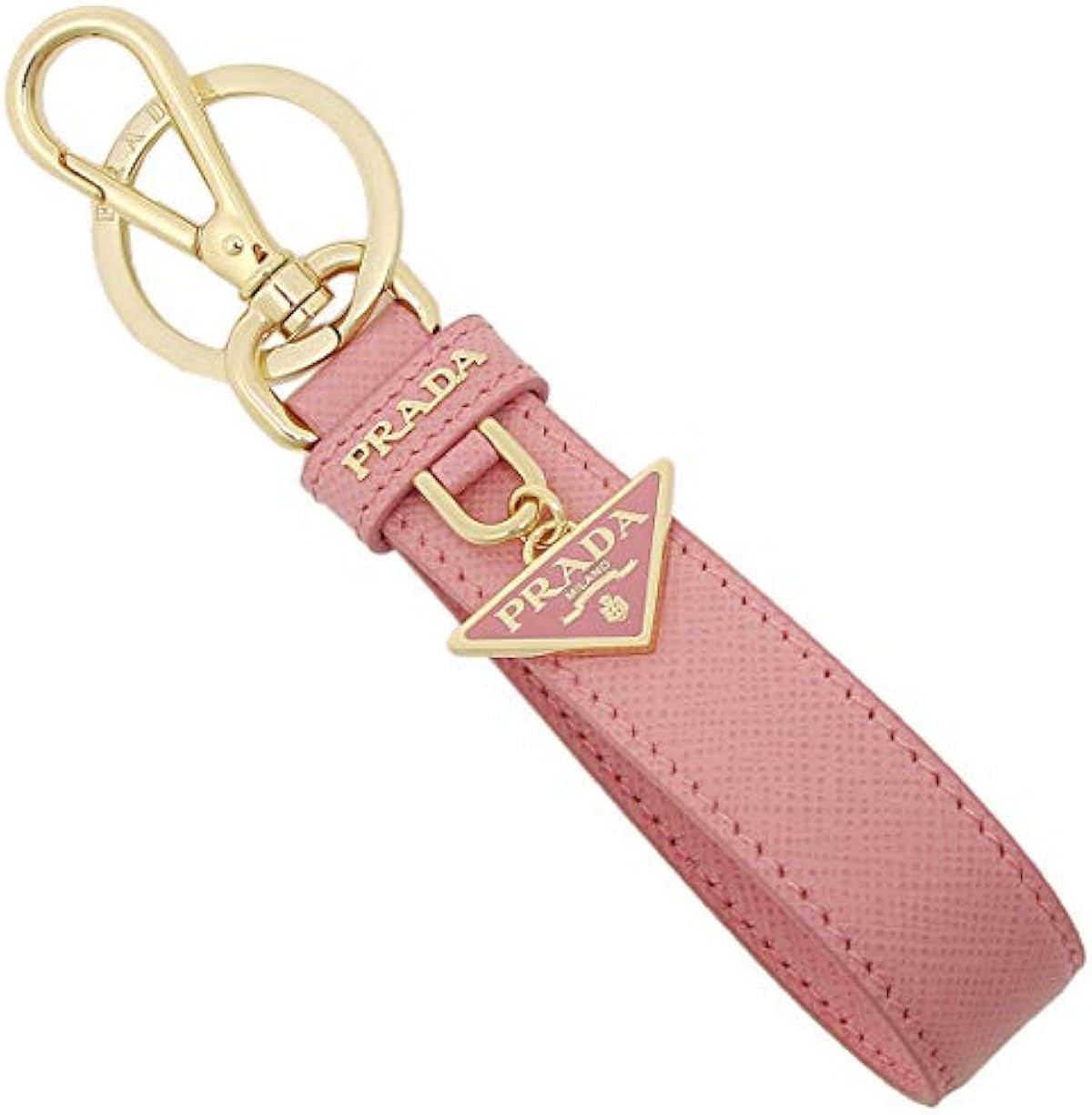 新品 在庫あり プラダ キーリング メンズ レディース Saffiano Prada 1pp142 053 F0442 ピンク 並行輸入品 翌日出荷 Www Civilittee Hu Com