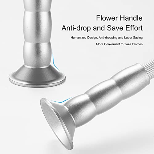 Tringle à vêtements télescopique placard extensible pour optimiser le rangement - 7