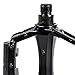 Aluminum Bike Pedals for Enhanced Cycling Performance, Black