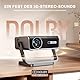 Mini Beamer, VOPLLS 23000L E-Fokus Trapezkorrektur Klein Projektor 4K Unterstützt, Portable Projectok WiFi6 Bluetooth 5.2 Full HD 1080P, Tragbarer Video Projector für Handy/TV Stick/Laptop/HDMI
