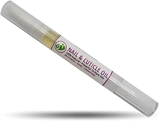 MONA BRANDS Revitalizing All-Natural Nail Oil Cuticle PEN with Powerful & Therapeutic 14 Plant oils | Restores & Protects Damaged Cuticles & Nails | Moisturizes, Strengthens, Soothes, Shines | (1-PK LAVENDER (2.5 mL))