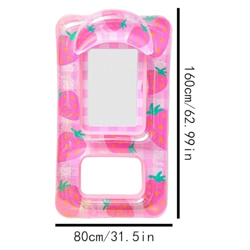 Flotteur de piscine gonflable de vacances pour plage et lac