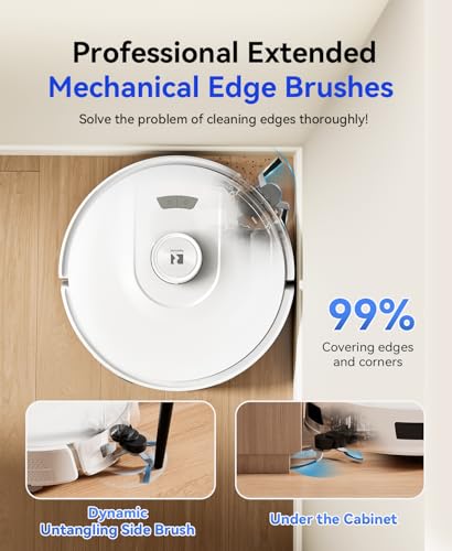 Robot Vacuum with Self-Emptying Station