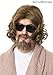Fun Costumes Big Lebowski Adult The Dude Wig and Beard Kit - Standard
