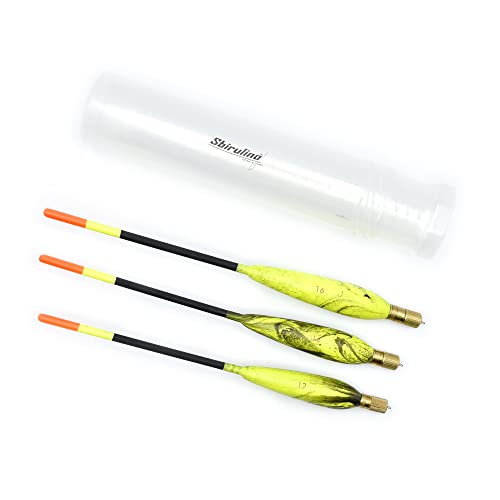 Sbirulino® Set of 3 floats model Kanal for English fishing (gr. 12-14-16) Floating container Included in the kit