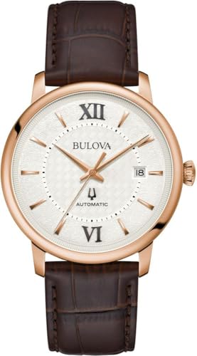 Bulova Herren Analog Automatik Armbanduhr Hudson