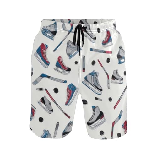 Short de loisirs hockey sur glace léger et vêtement de sport court de plage